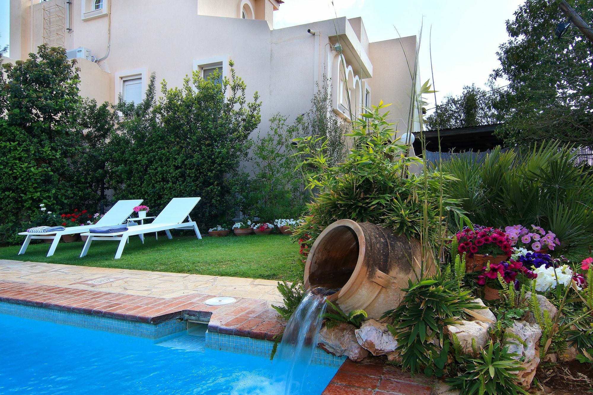 Oasis Pool House By Ghh Villa Lagonisi Exteriör bild